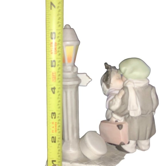 Enesco Bisque 1997 "We've Only Just Begun" Limited Edition Figurine 296058 - Picture 11 of 11